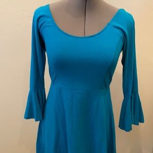 Zen knits bell sleeve tunic